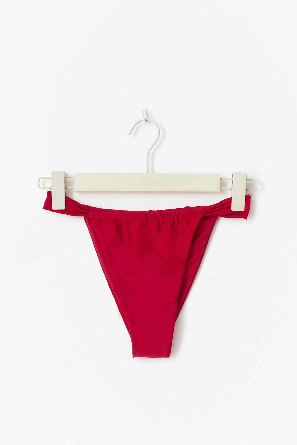 Gathered bikini tanga