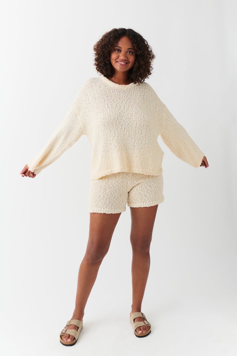 Knitted shorts
