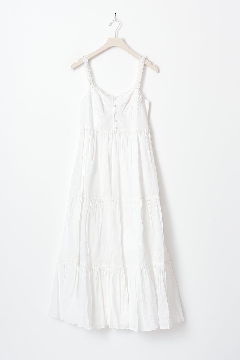 Trim maxi dress