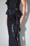 Frill rose detail clip
