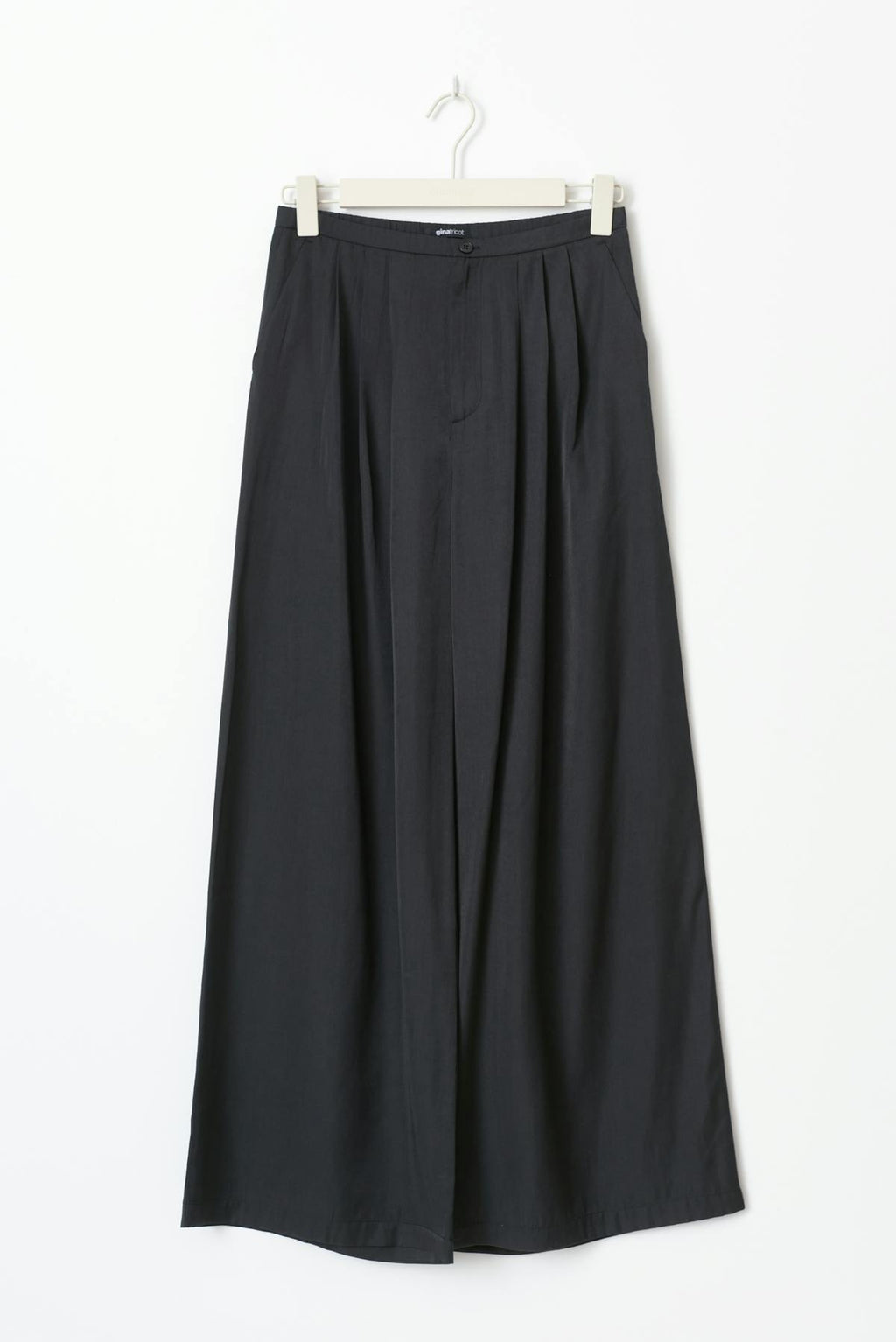 Fluid wide trousers