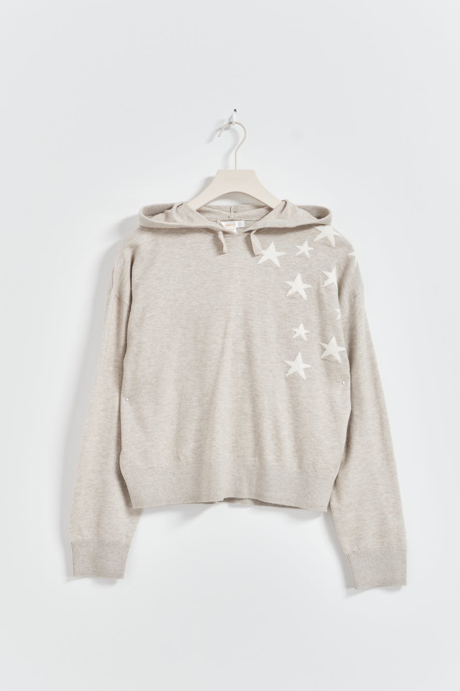 Y star knitted hoodie