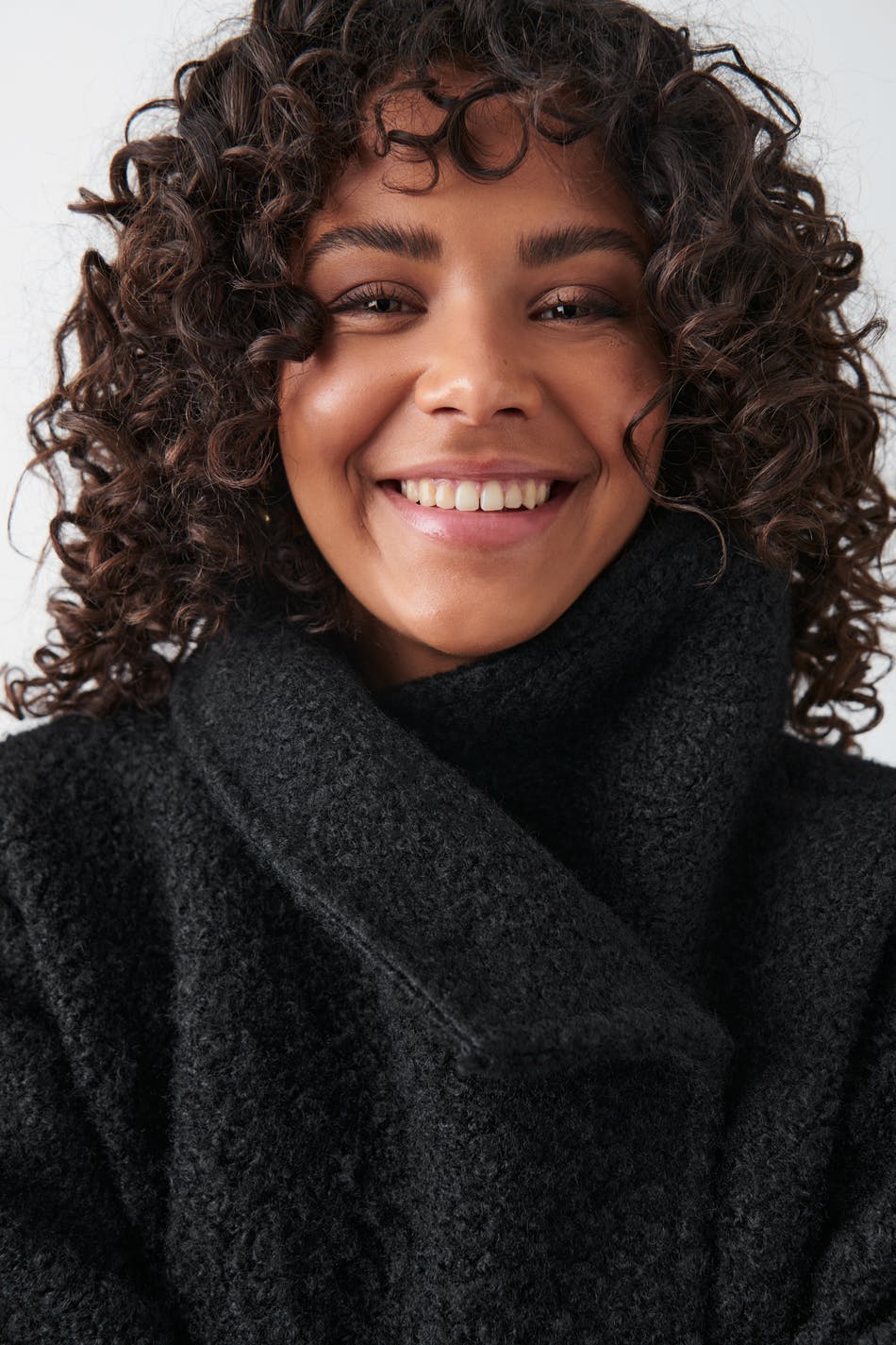 Soft boucle jacket