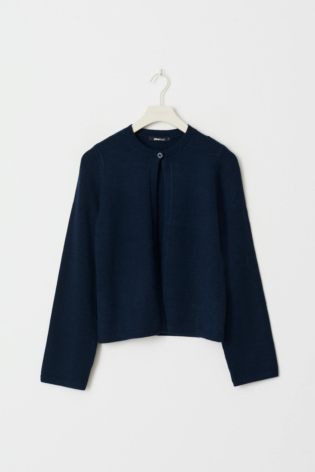 One button knit cardigan