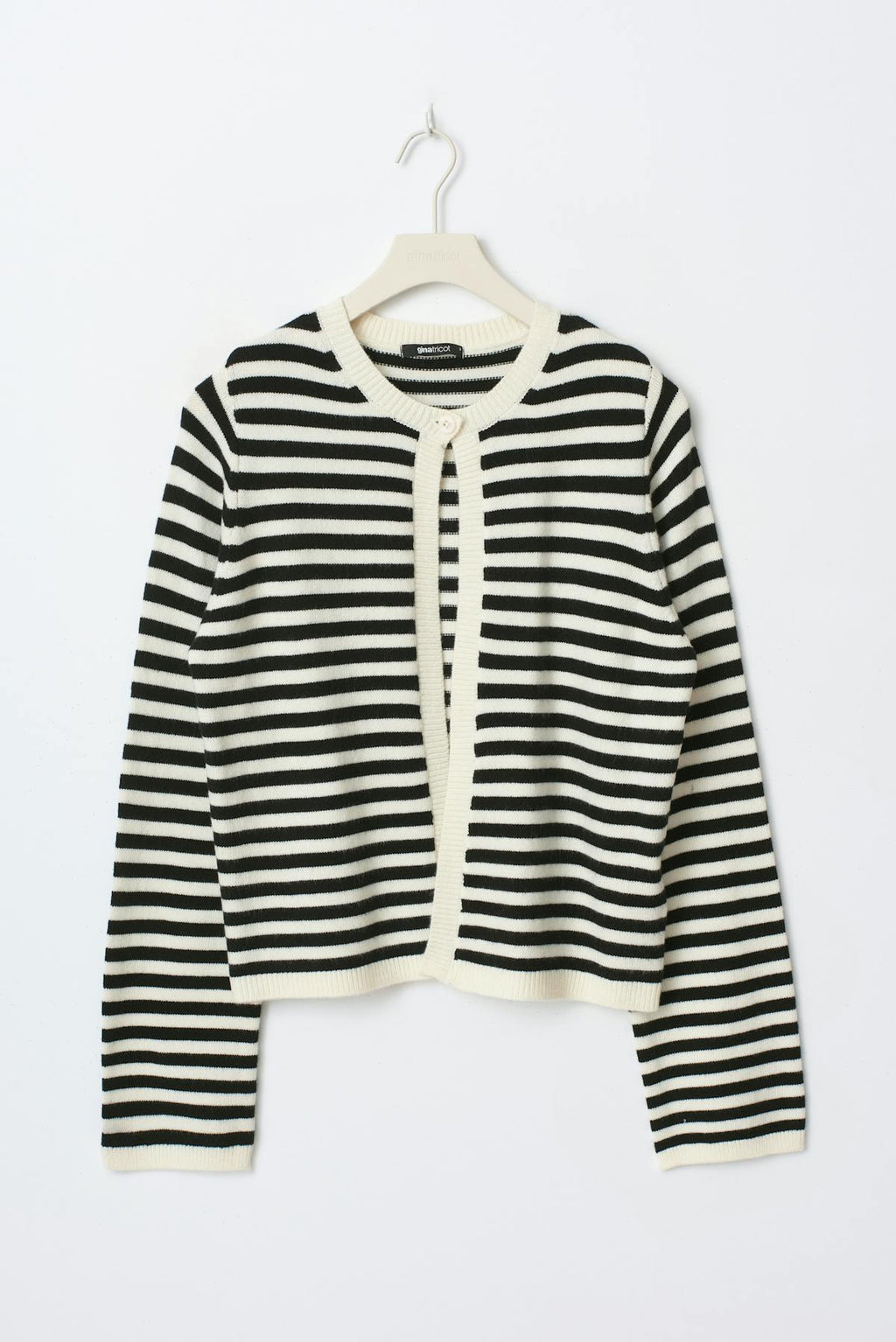 One button knit cardigan