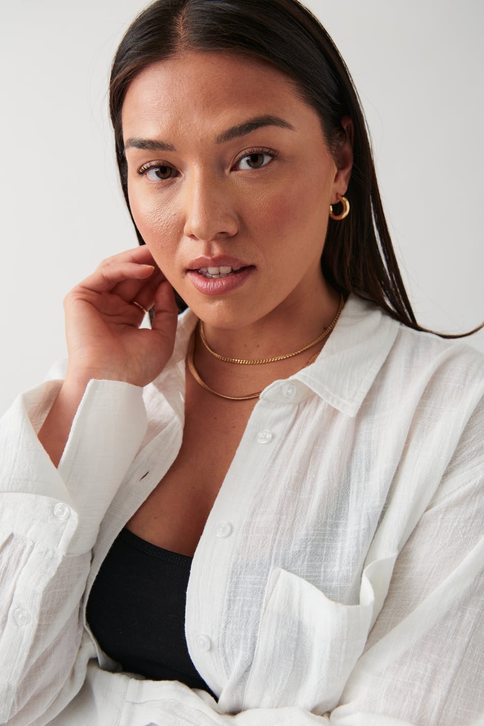 Slub shirt