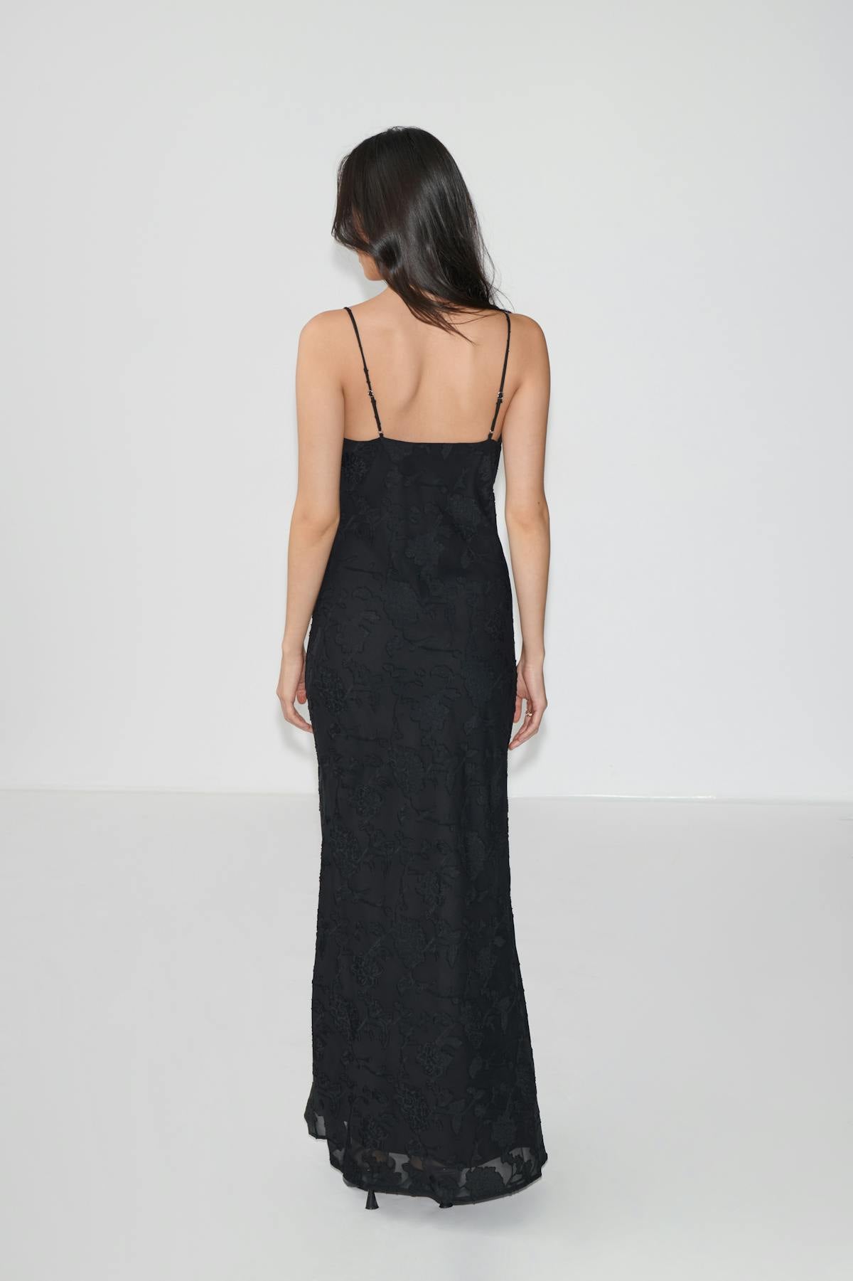 Cowl neck dress