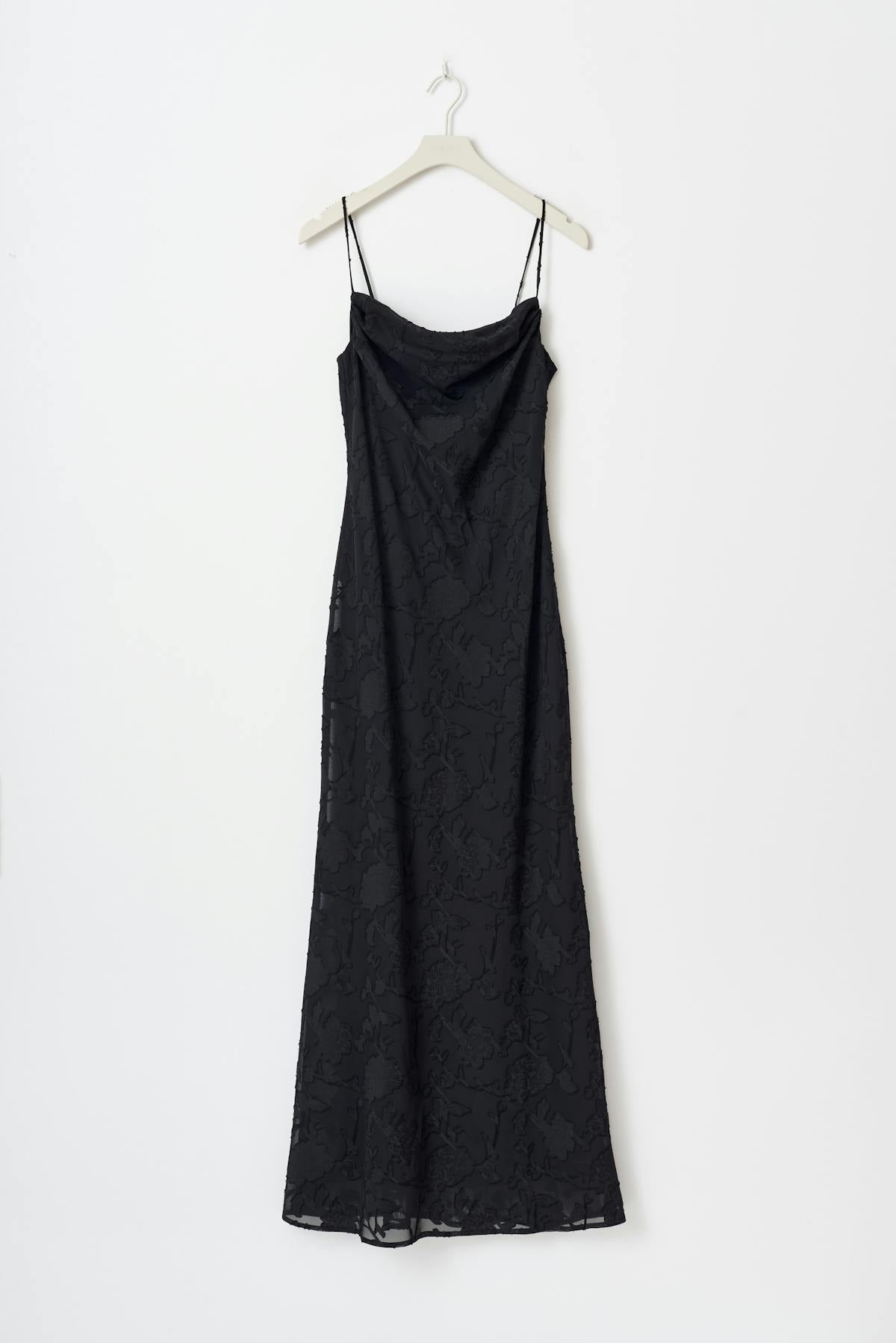 Cowl neck dress