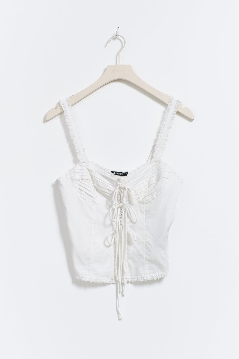 Tie front top