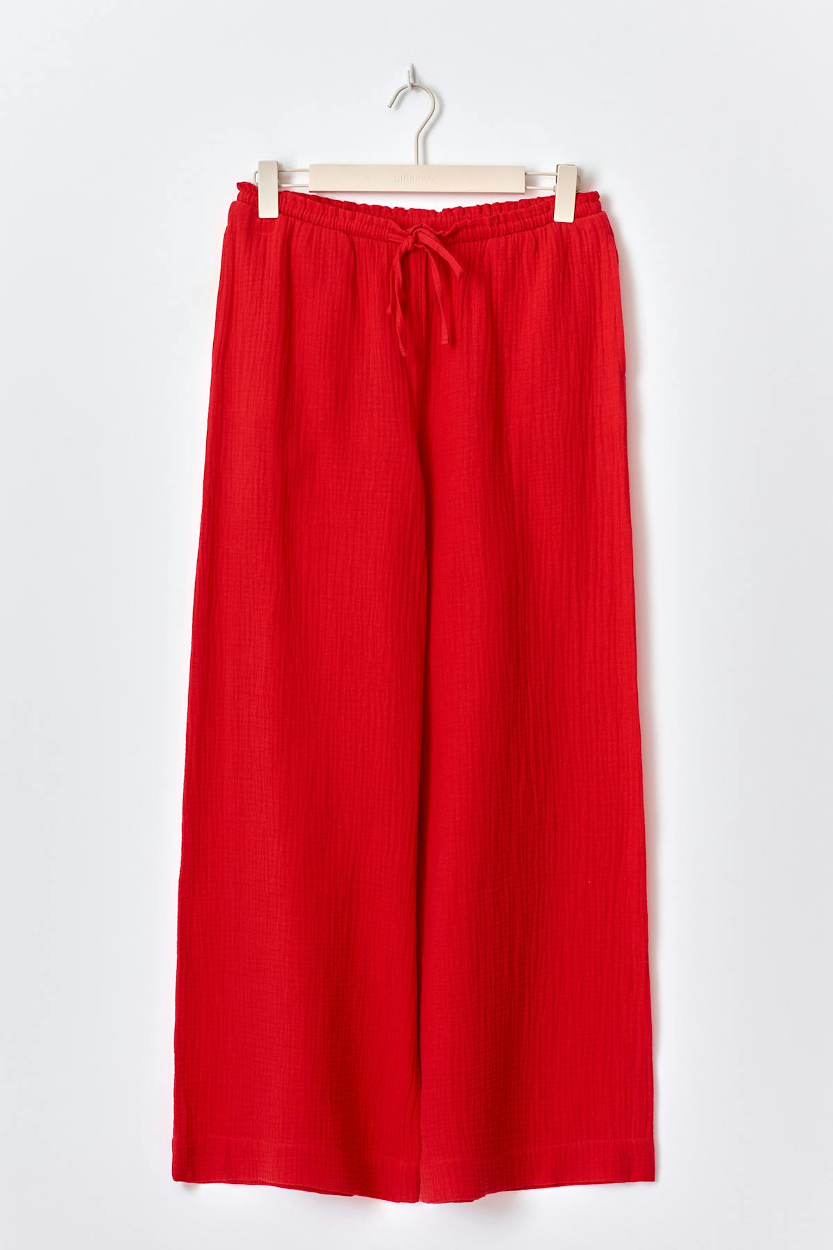 Gauze trousers