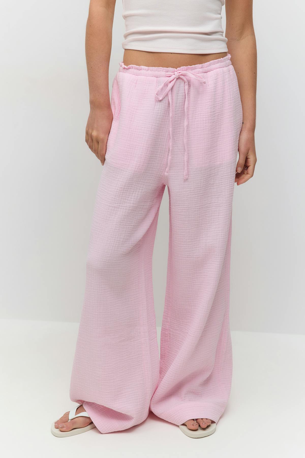 Gauze trousers
