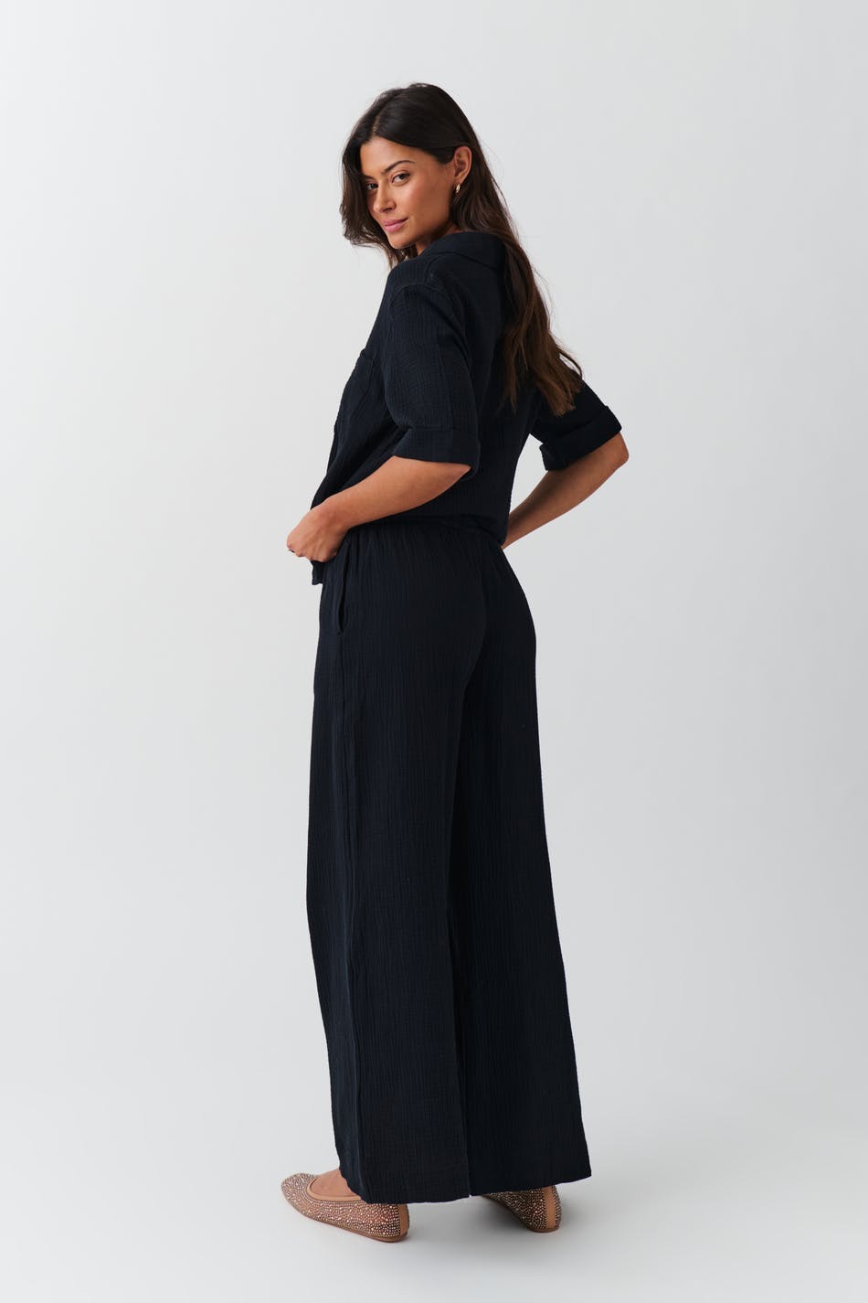 Gauze trousers