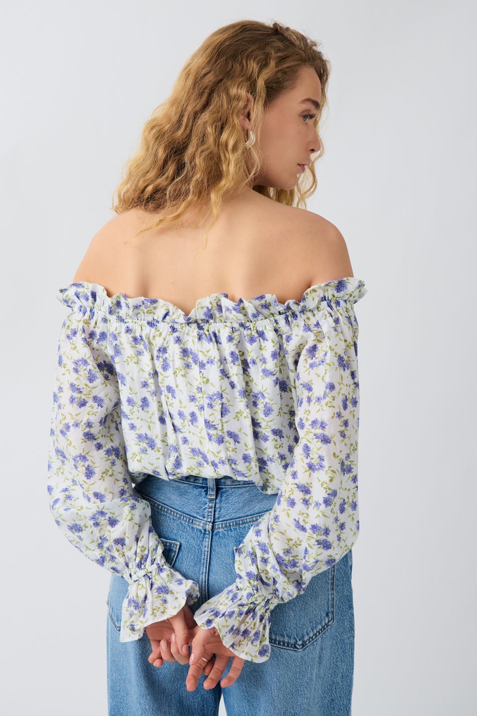 Off shoulder blouse