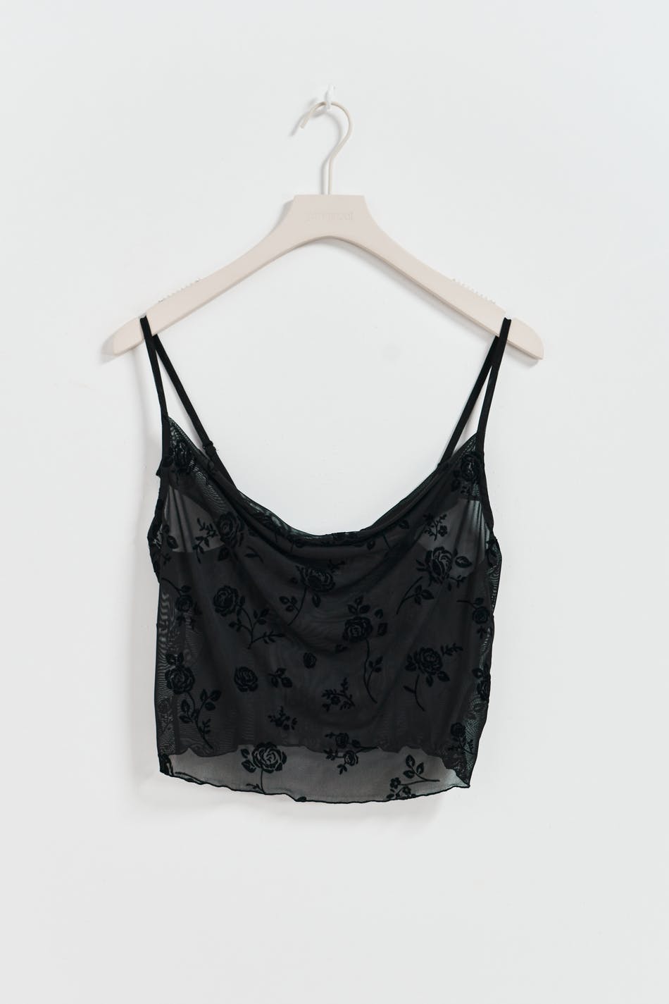 Burnout cowlneck singlet