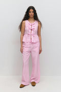 Cotton poplin trousers