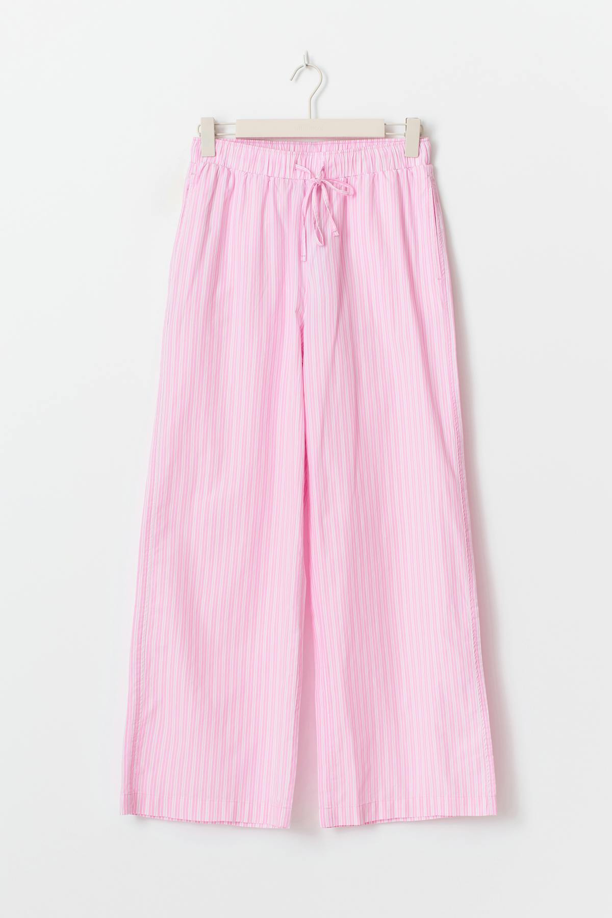 Cotton poplin trousers
