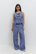 Cotton poplin trousers