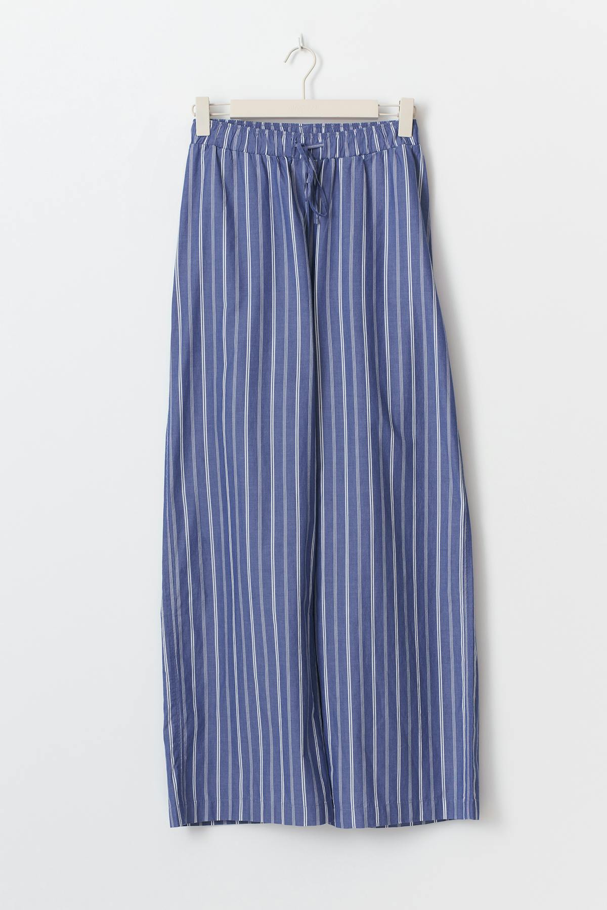 Cotton poplin trousers
