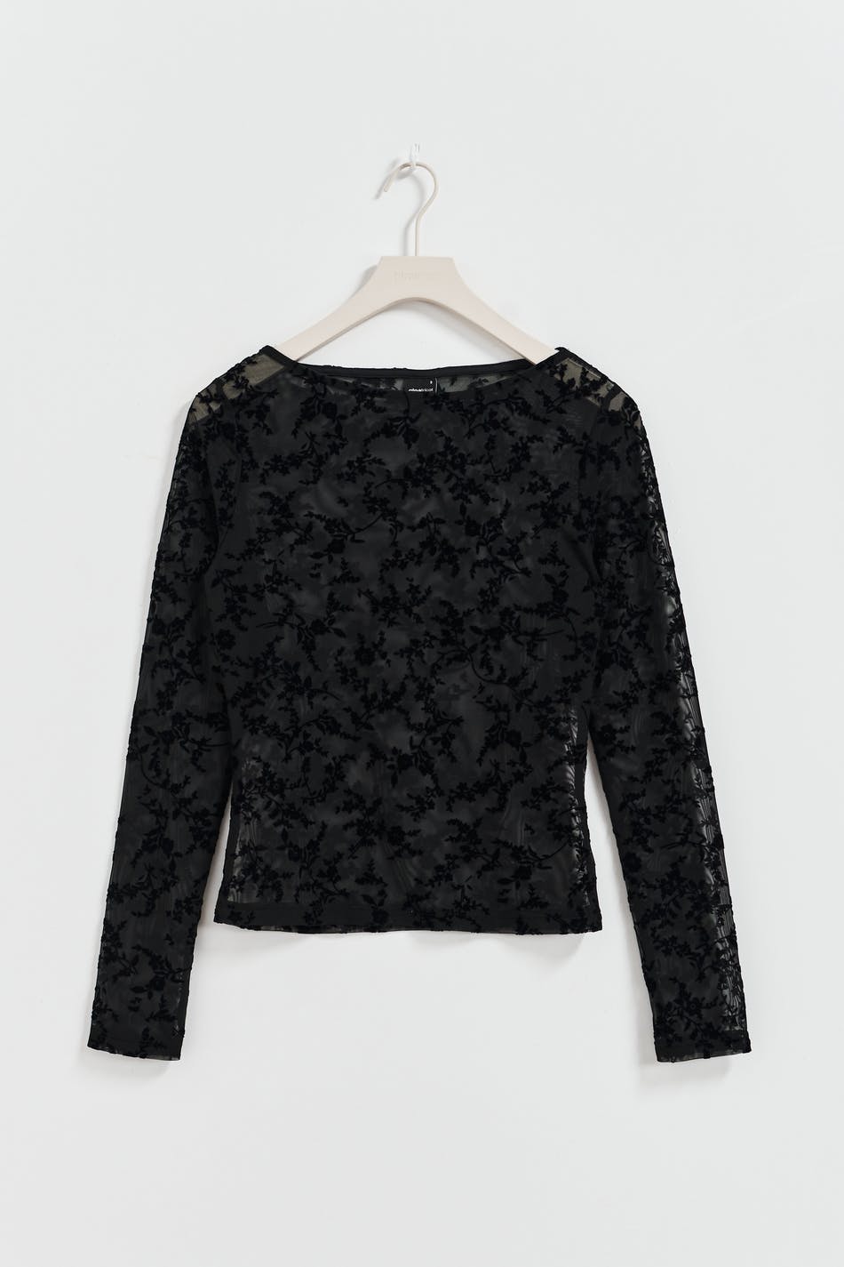 Burnout boatneck top