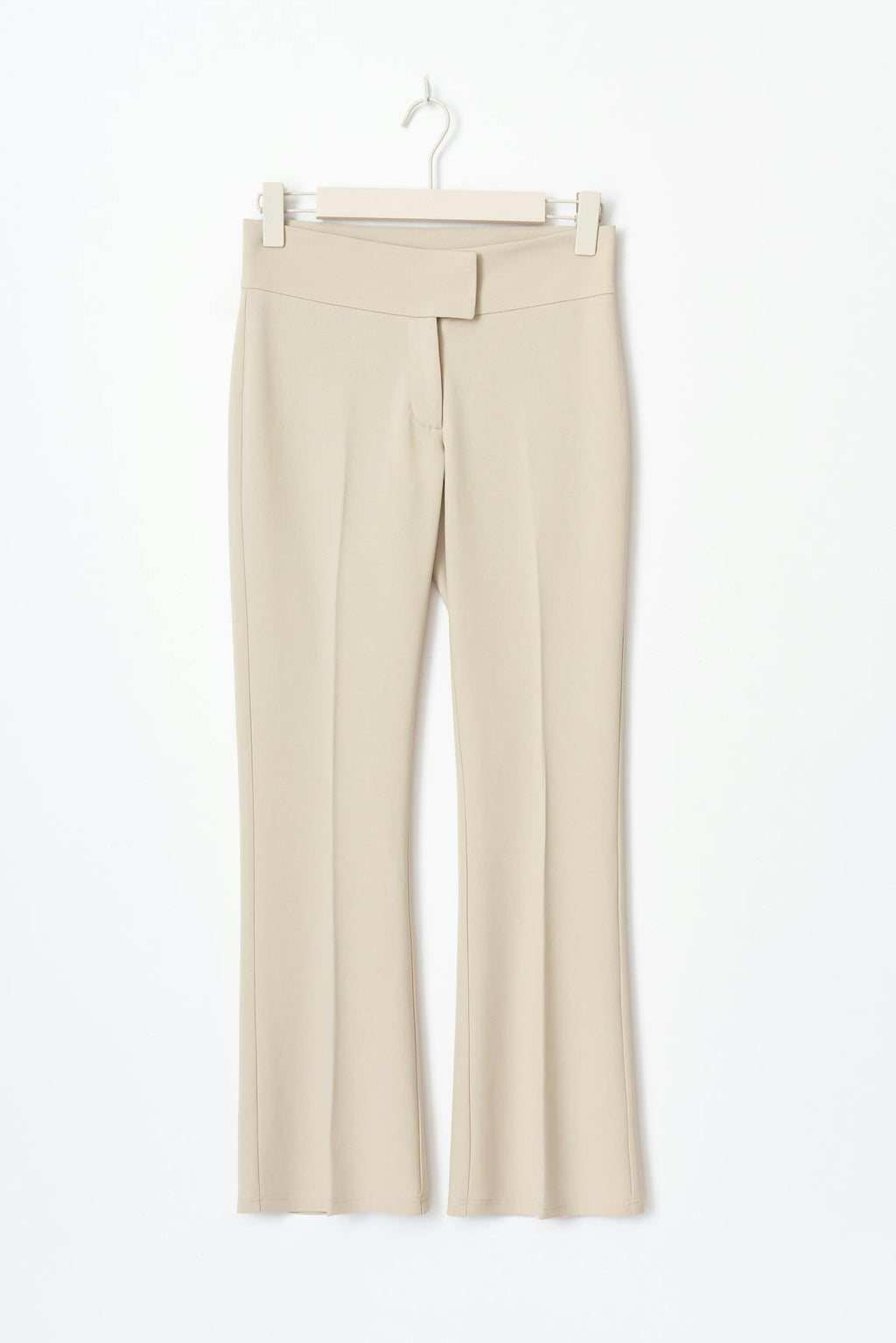 Jersey tailored trousers