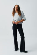 Jersey tailored trousers