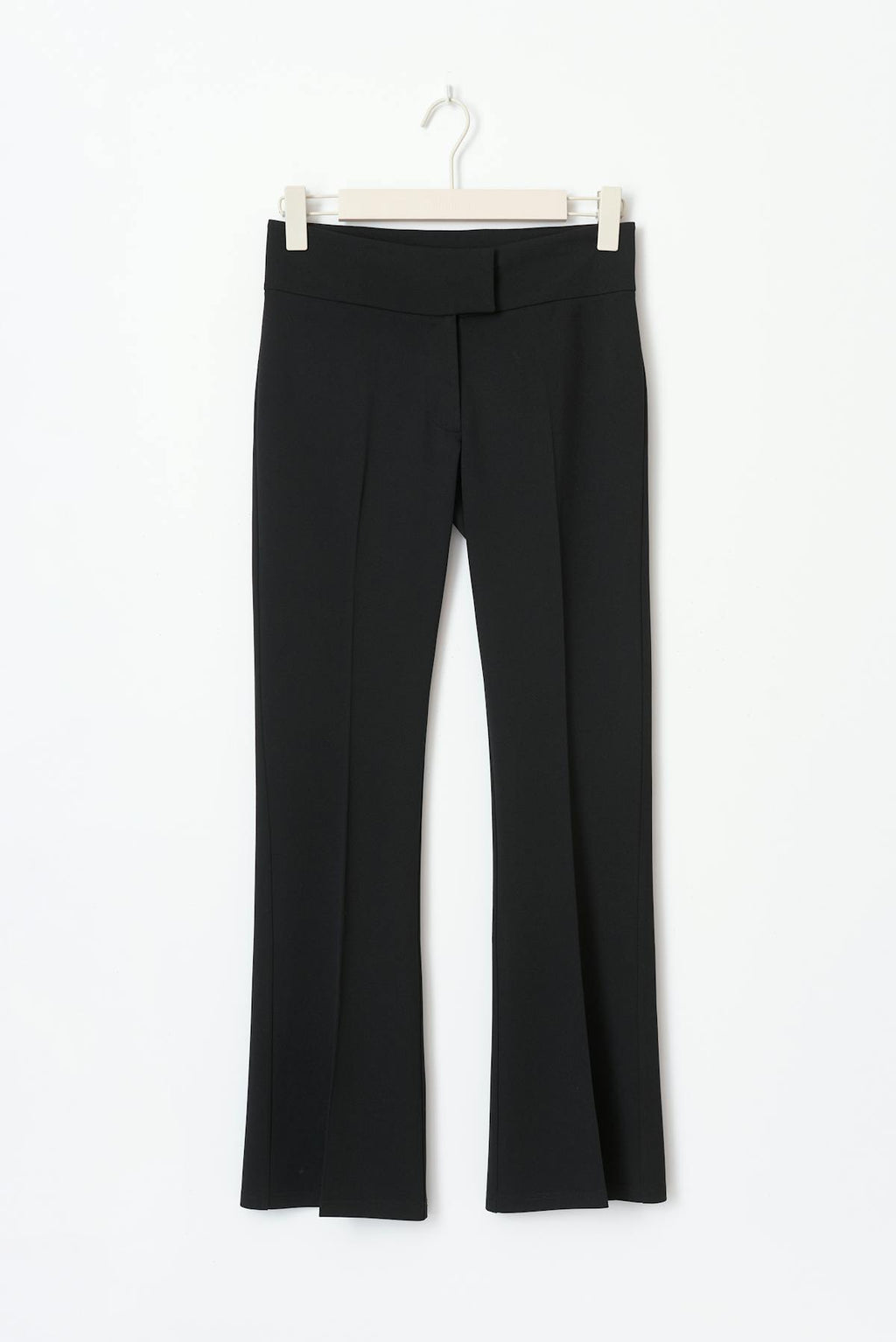 Jersey tailored trousers