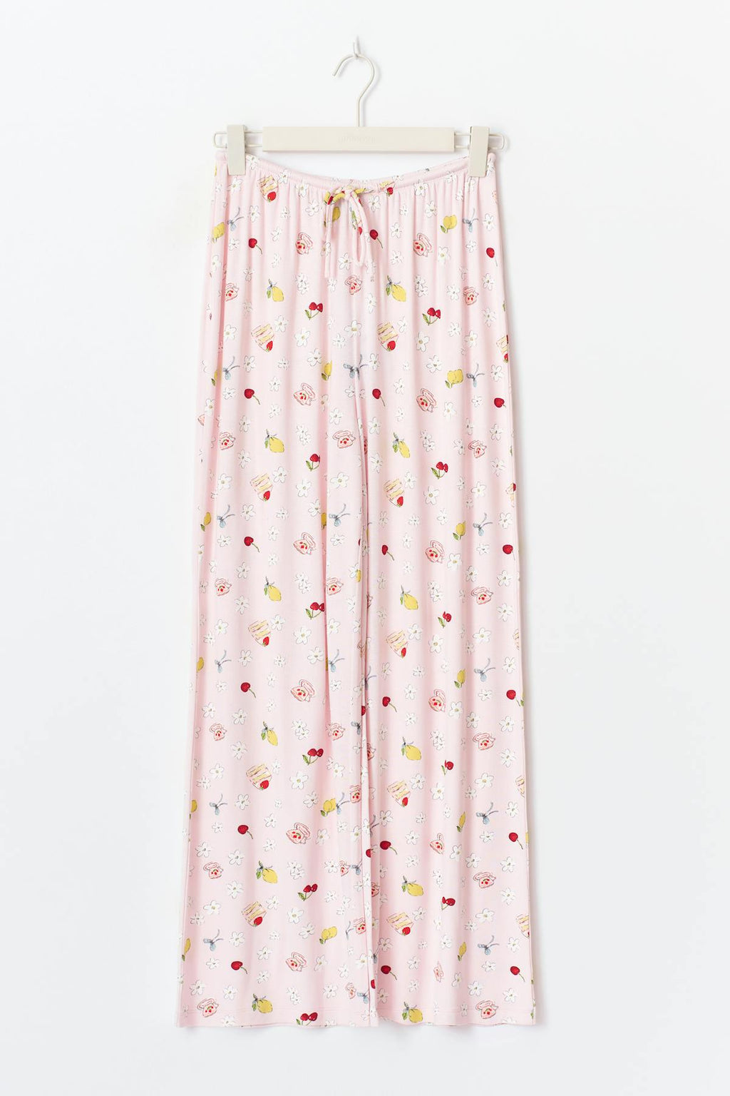 drawstring wide trousers