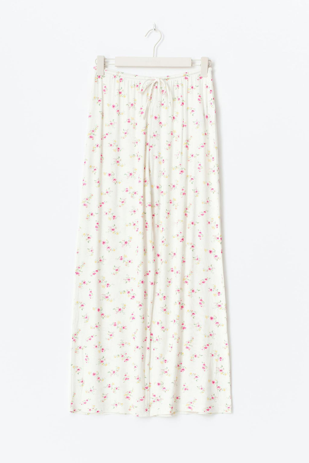 drawstring wide trousers