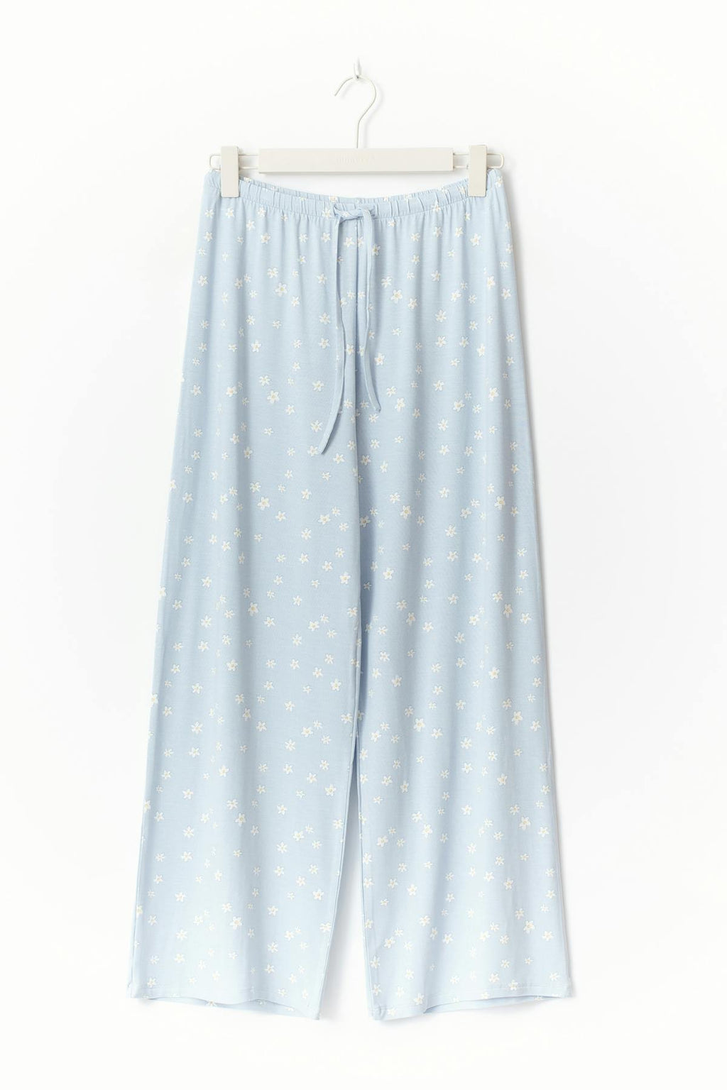 drawstring wide trousers