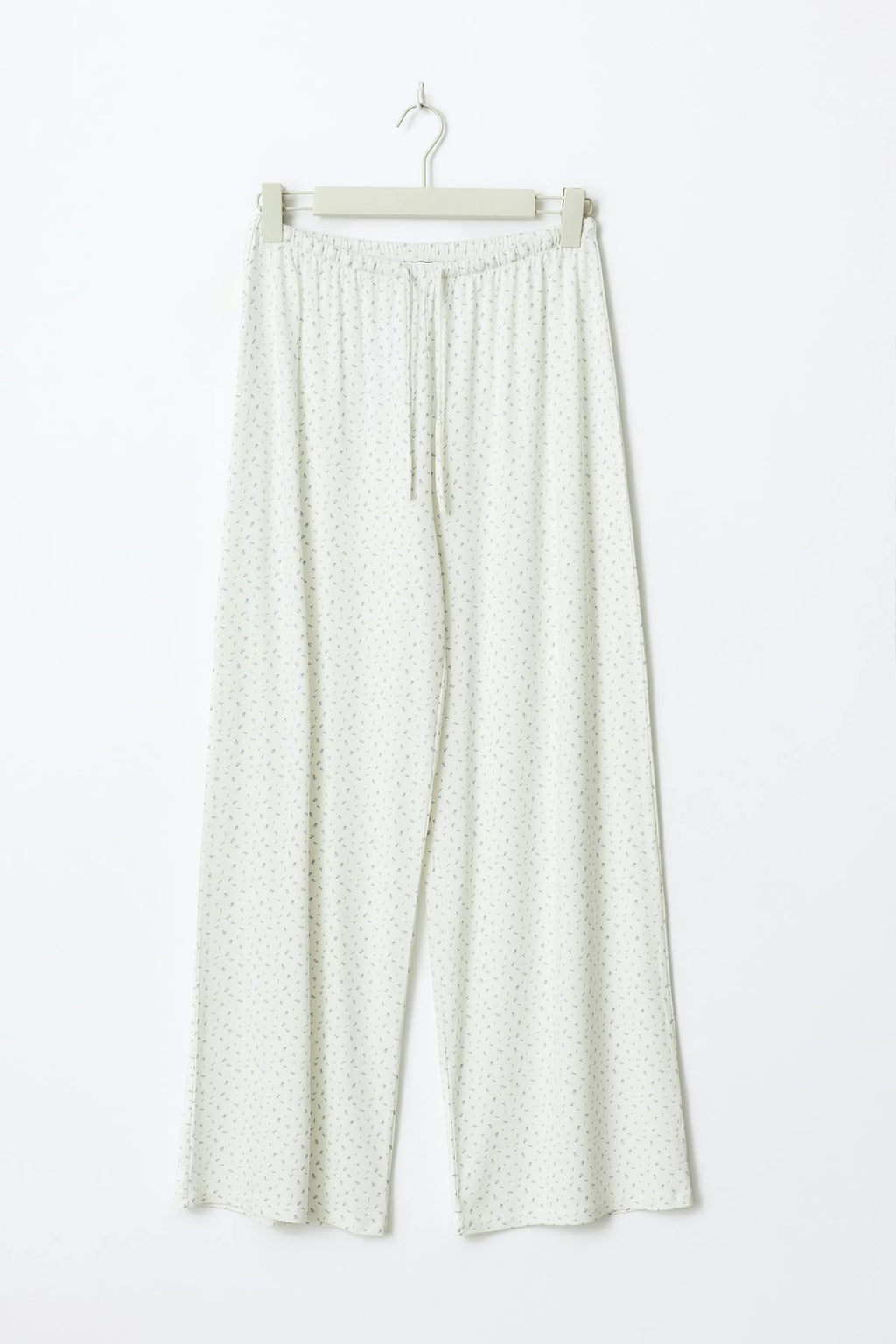 drawstring wide trousers