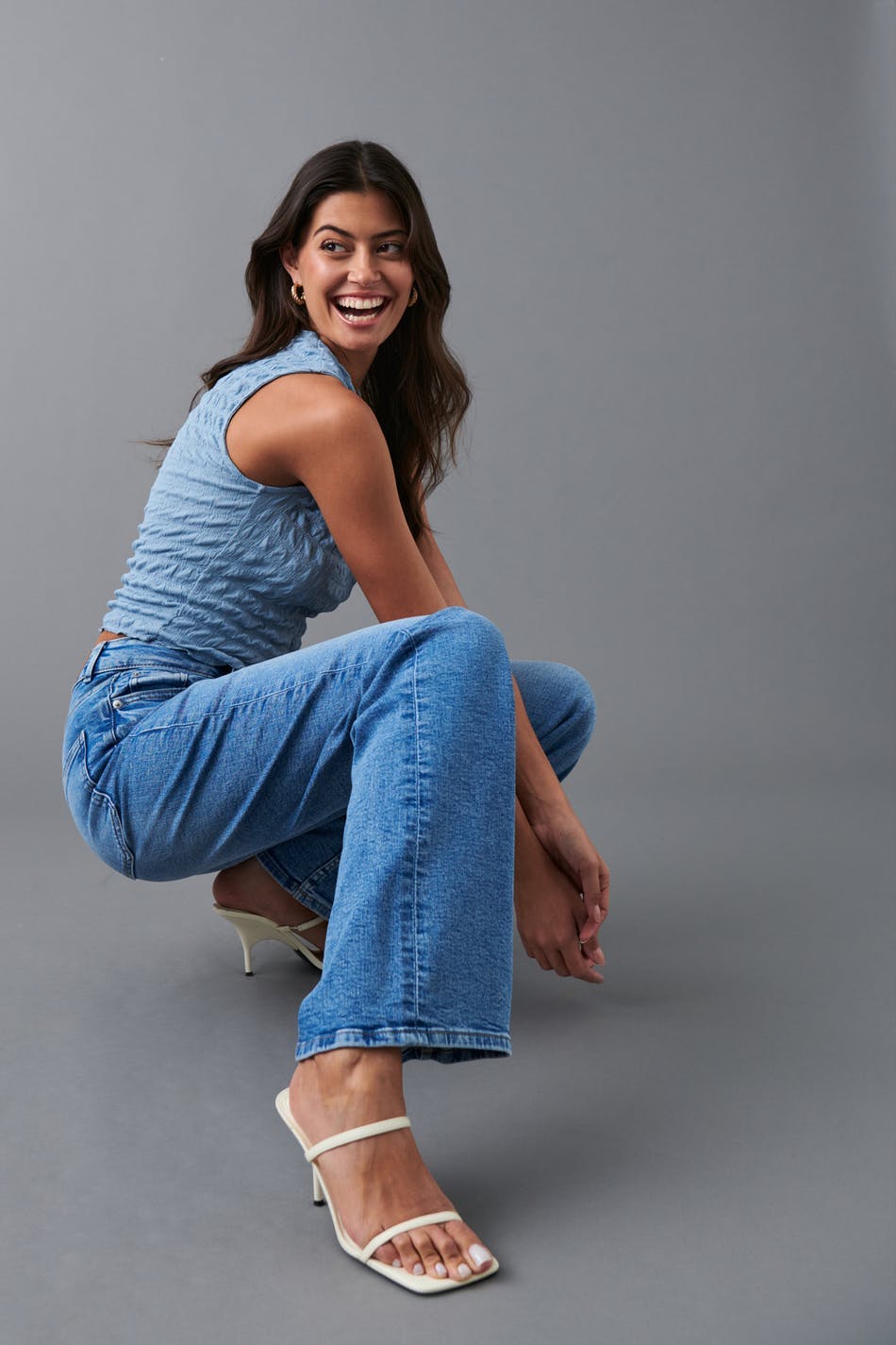 Comfy wide jeans