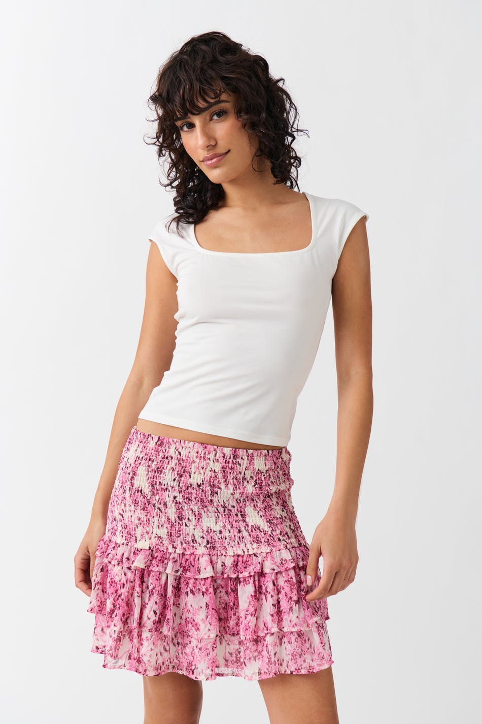 Boho smock skirt