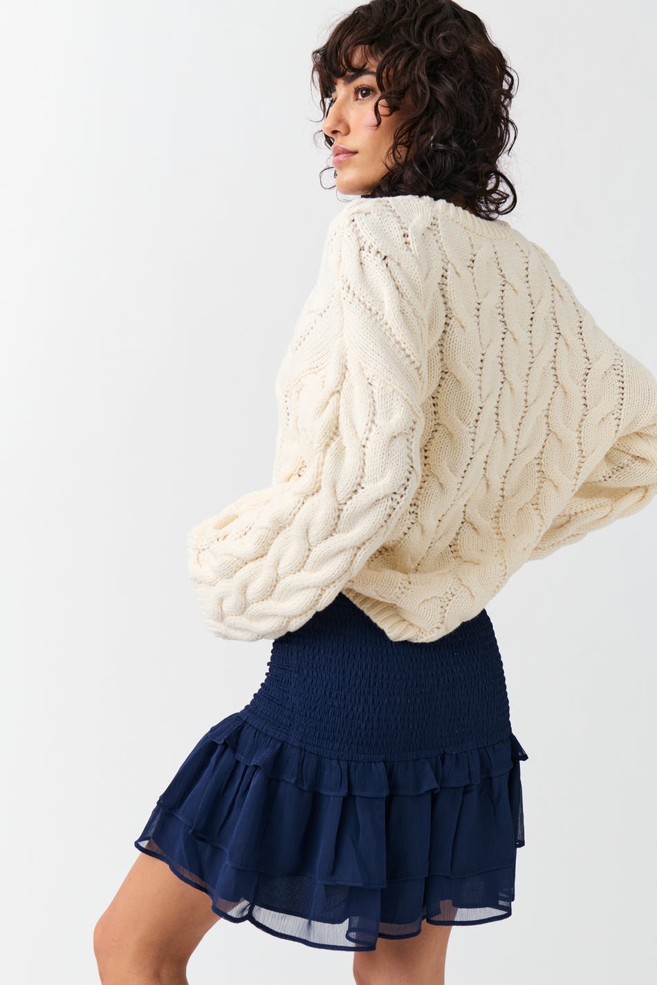 Boho smock skirt