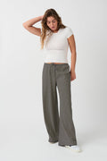 Striped soft trousers