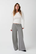 Striped soft trousers