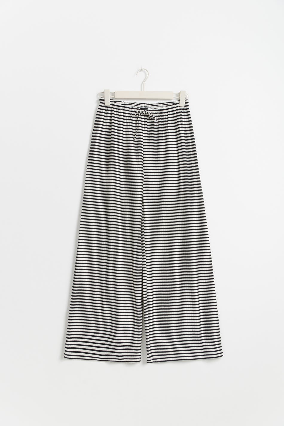 Striped soft trousers