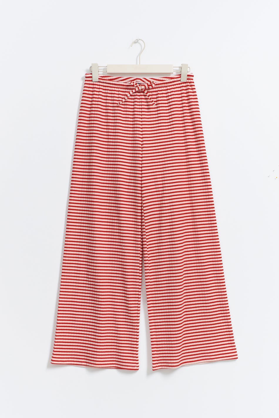 Striped soft trousers