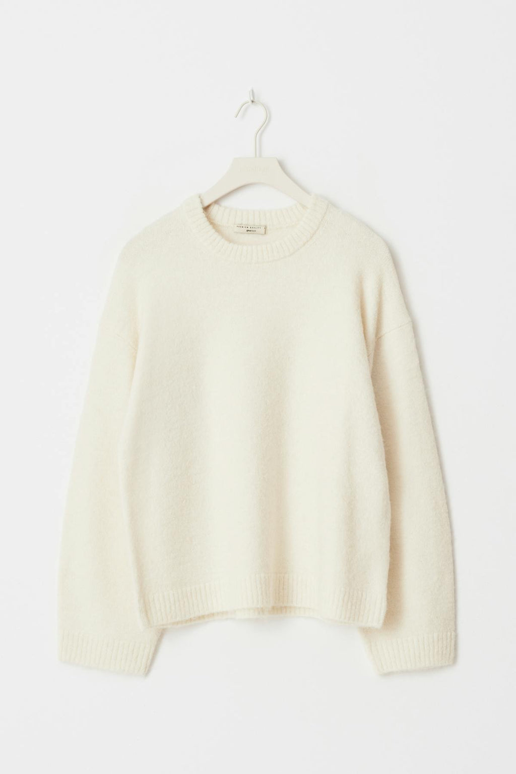 Crew neck knitted sweater