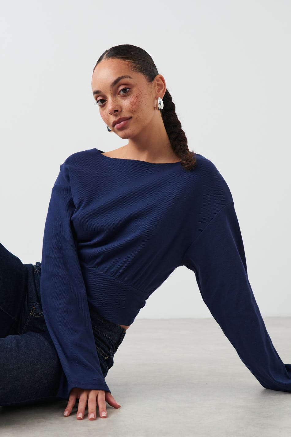 Flare sleeve top