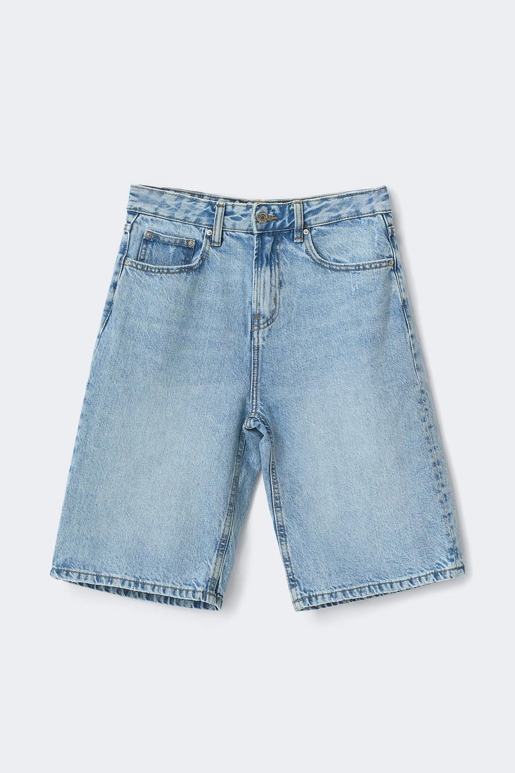 Baggy denim shorts