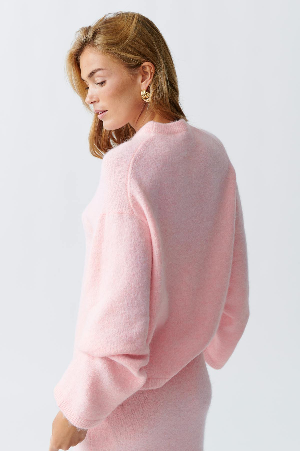 knitted scarf sweater