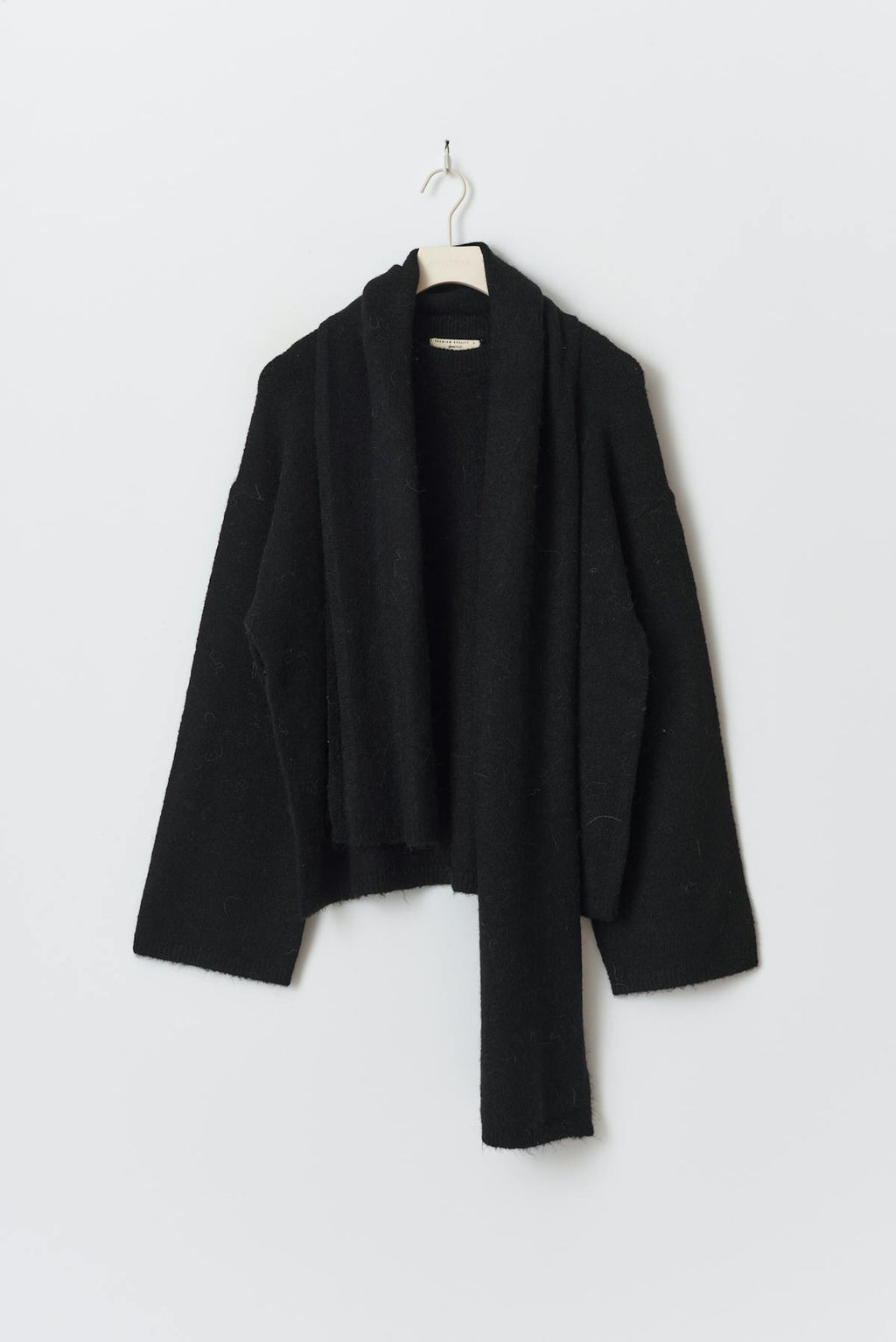 knitted scarf sweater