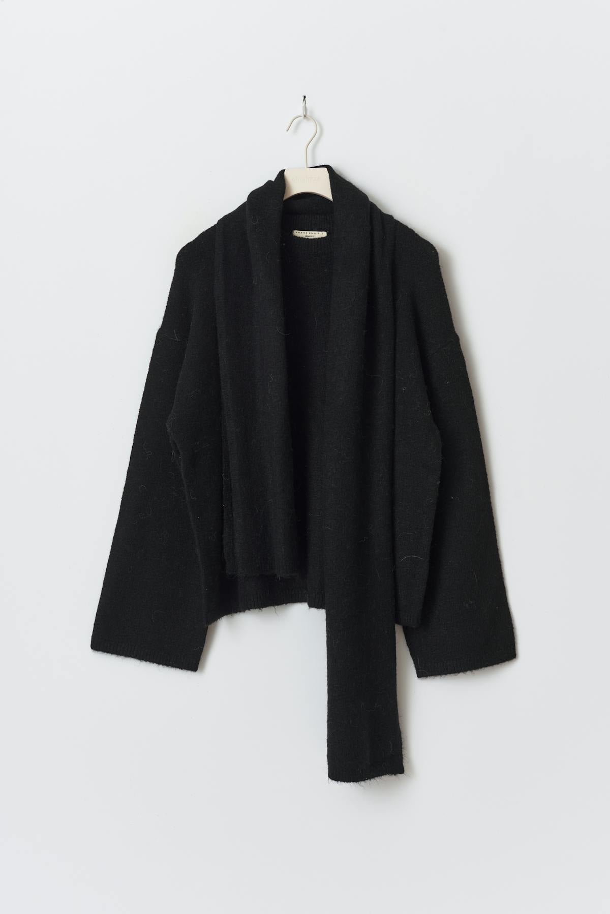 knitted scarf sweater