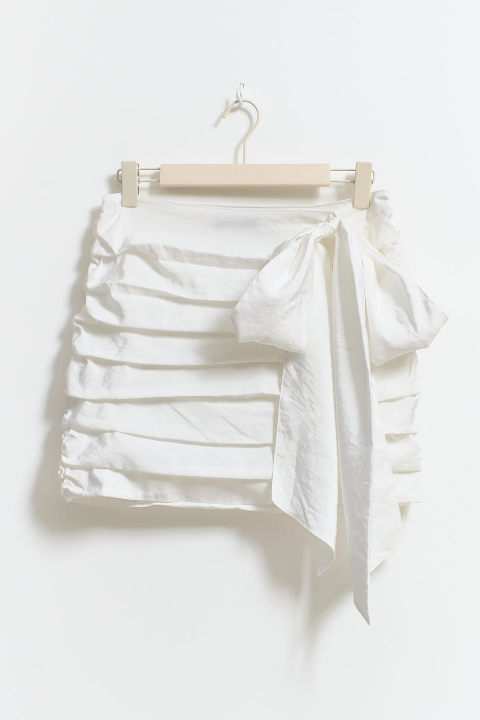 Big bow mini skirt