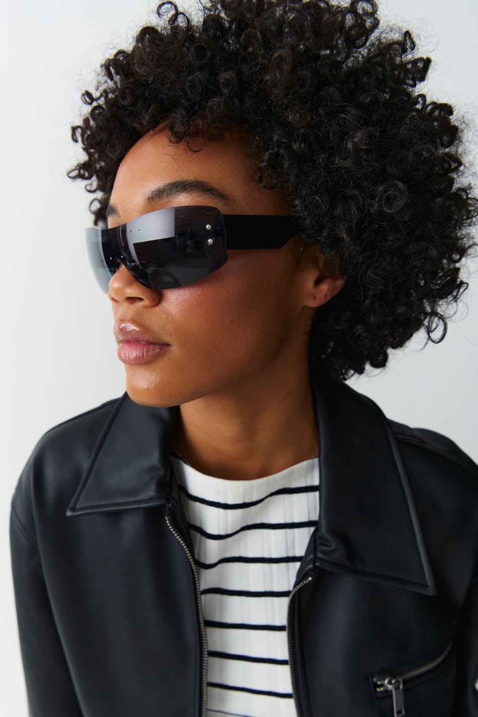 Rimless sunglasses