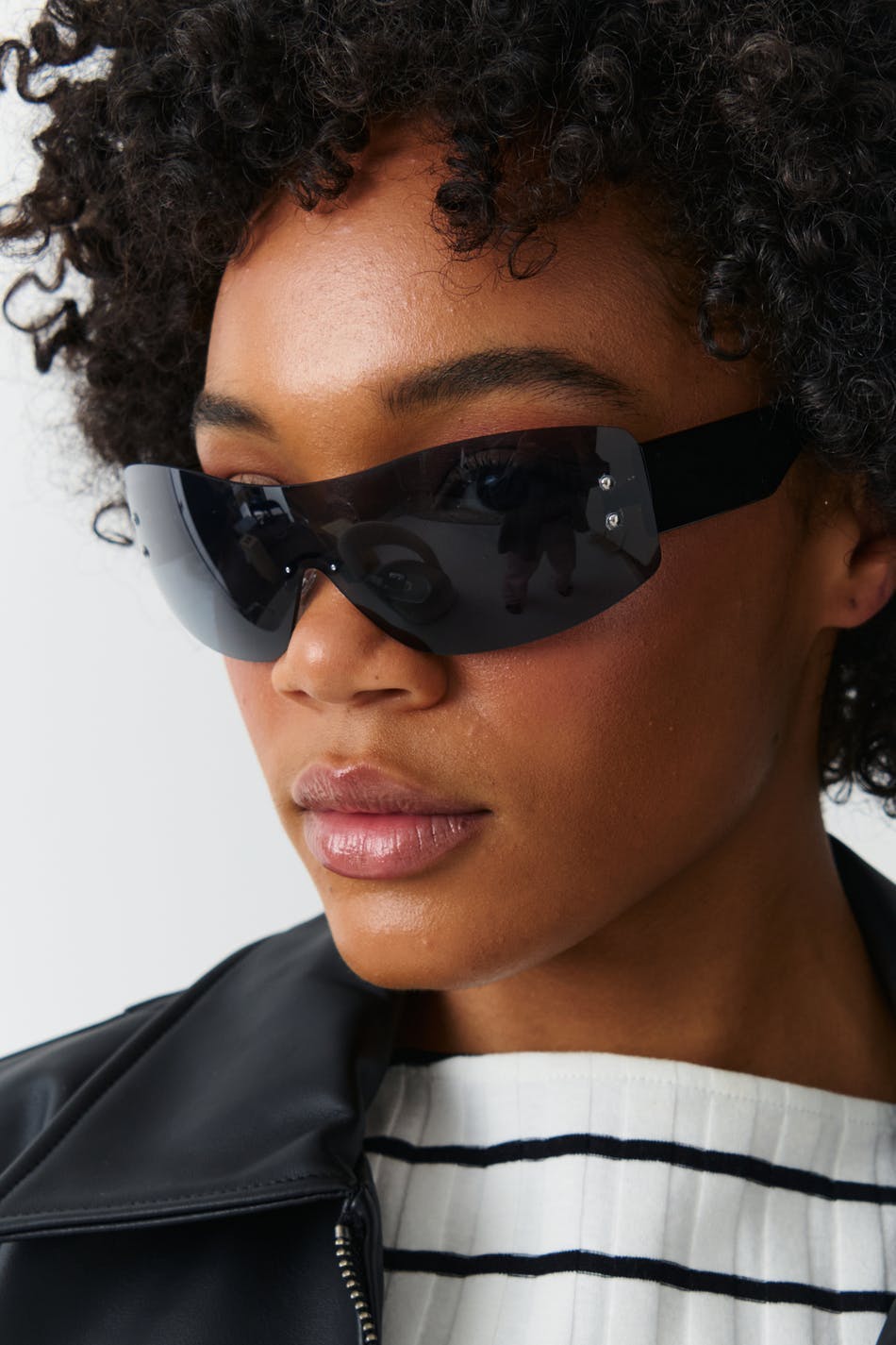 Rimless sunglasses
