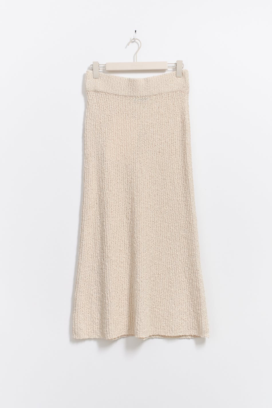 Knitted maxi skirt