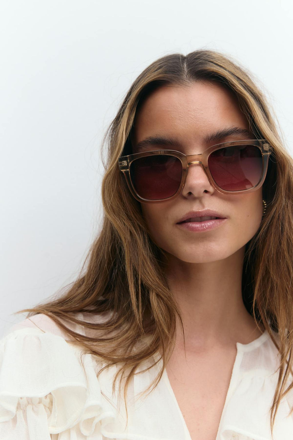 Clear sunglasses