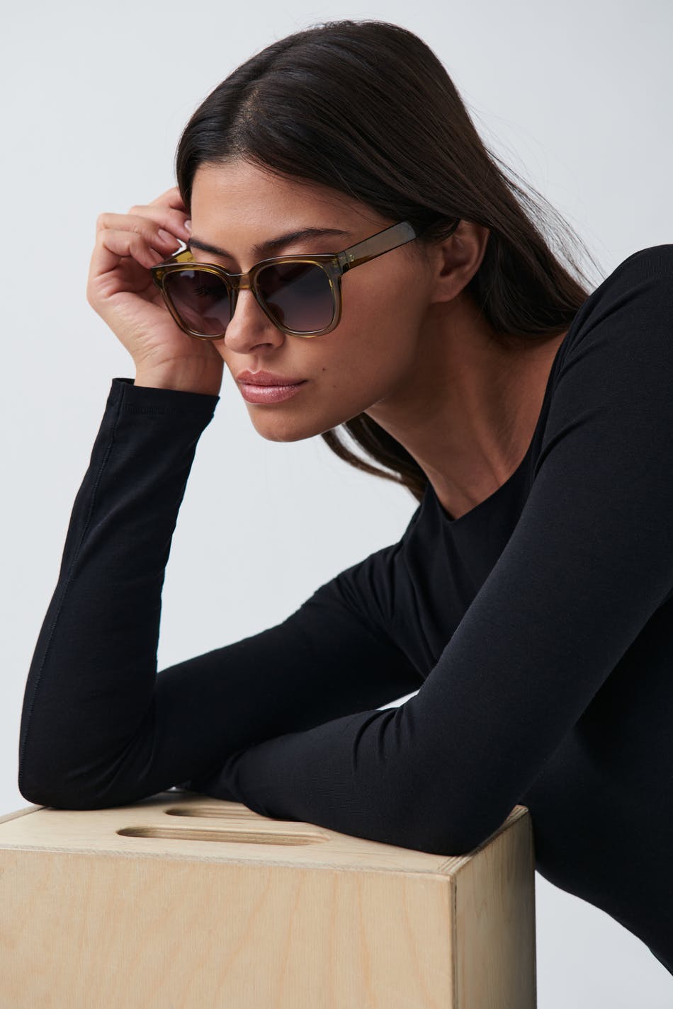 Clear sunglasses