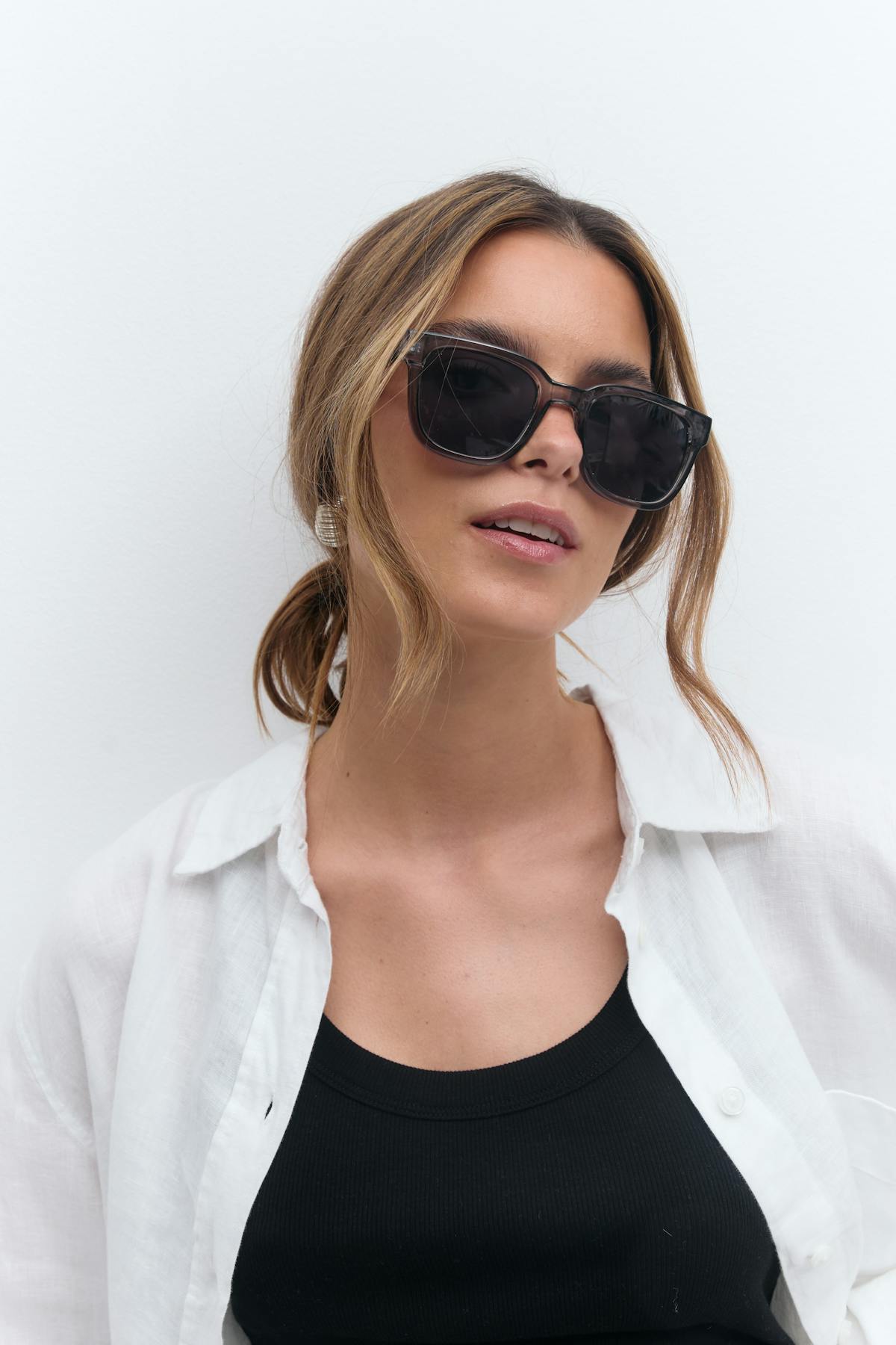 Clear sunglasses